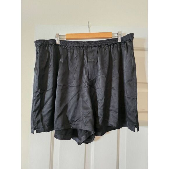 NWT Skims Silk Oversized Short Sleep Set, Onix 3X - Picture 9 of 11